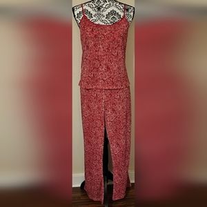 Vintage Planet Sleep Lined Rose Pajamas-szL